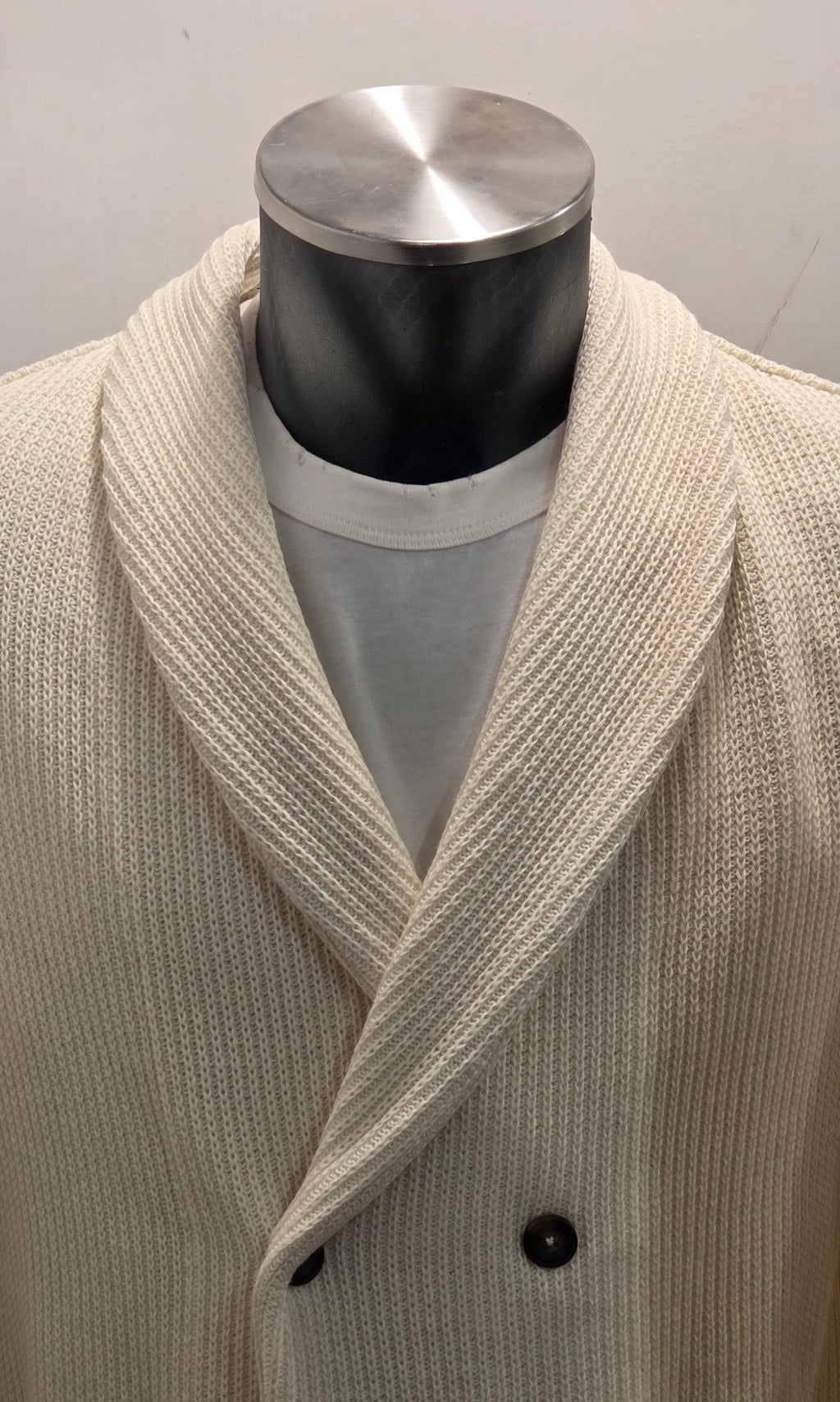 CARDIGAN DOPPIO PETTO AG TREND COLOR BIANCO