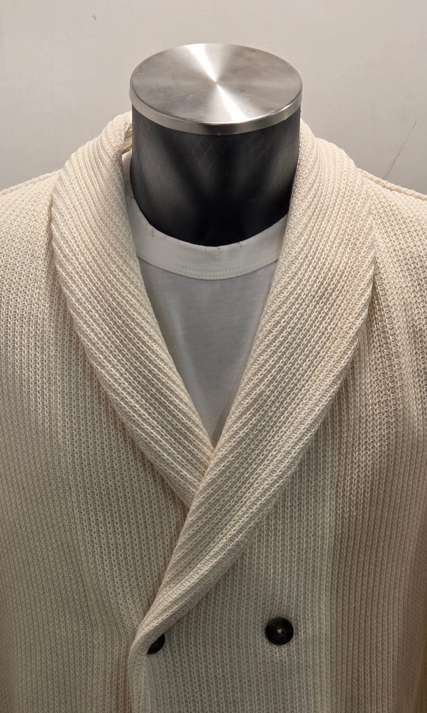 CARDIGAN DOPPIO PETTO AG TREND COLOR BIANCO