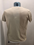 IN THE BOX MAGLIA FILO EMBROIDERY GARMENT DYED COLOR BEIGE