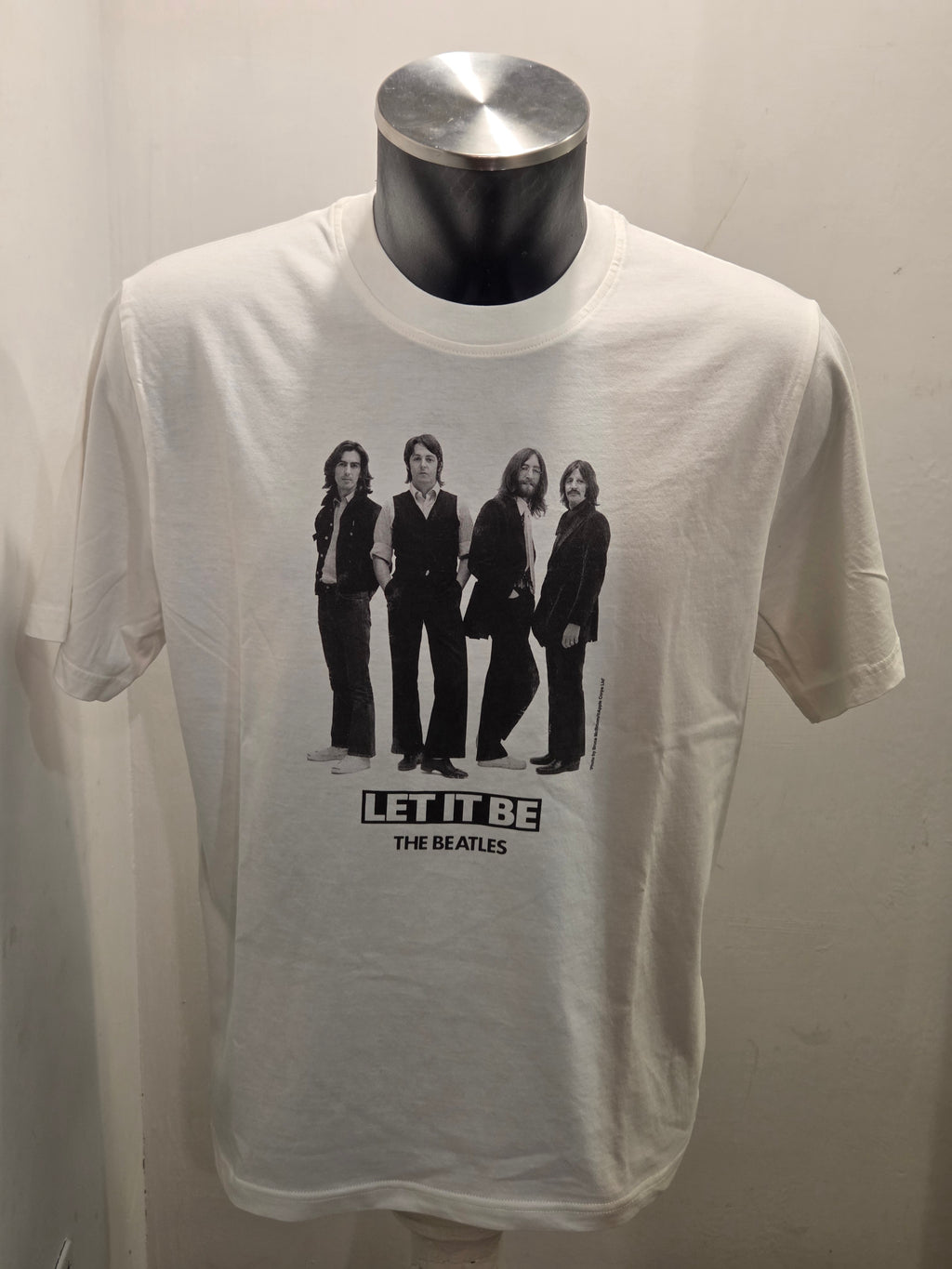 T-SHIRT IN THE BOX BEATLES COLOR PANNA