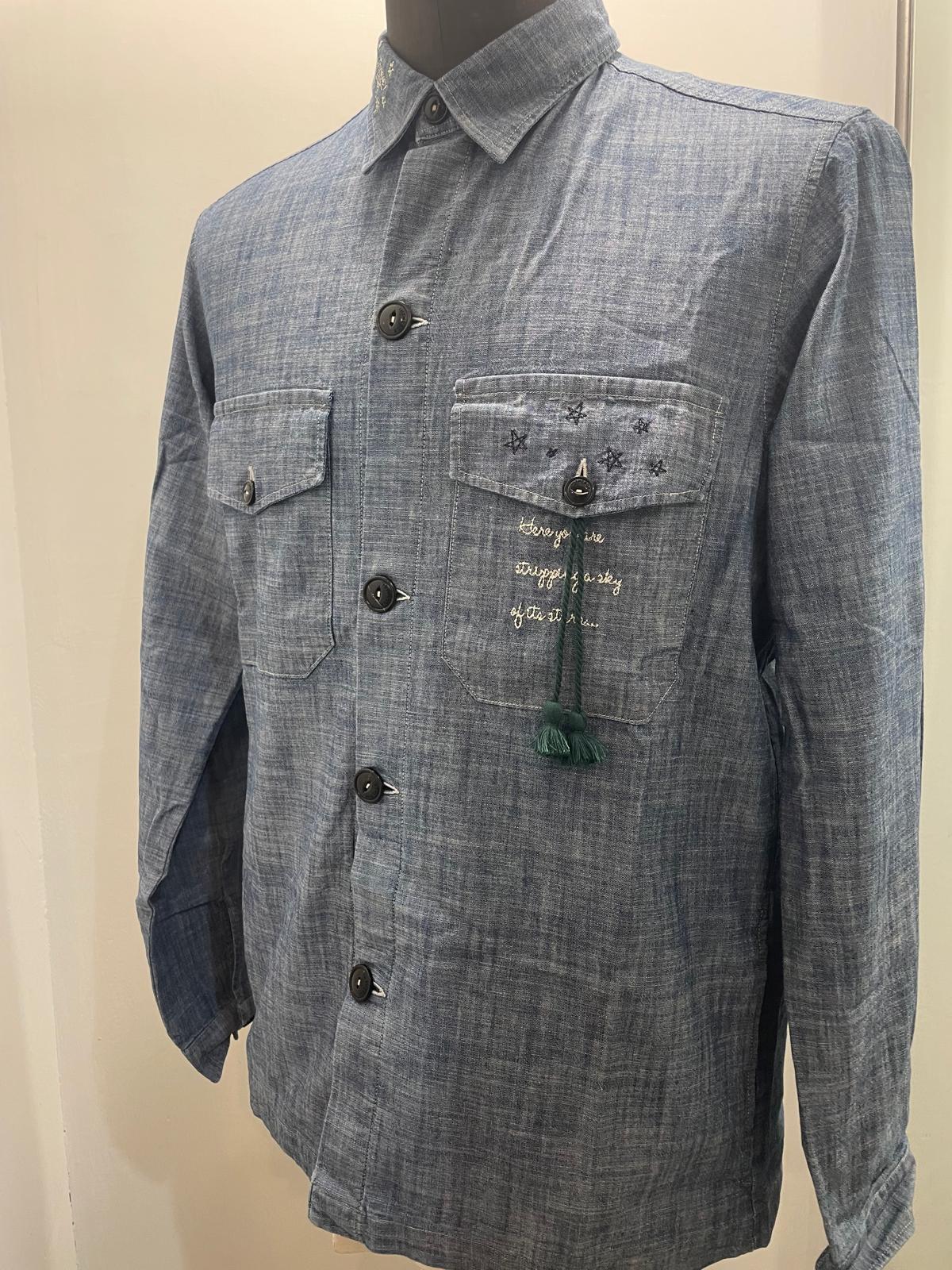CAMICIA IN THE BOX CHAMBRAY EMBROIDERY STAR