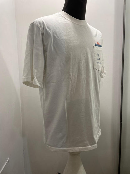 T SHIRT IN THE BOX POCKET SUNSET COLOR PANNA SS250008