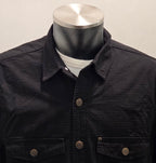 Pont Denim Overshirt Denim Color Nero