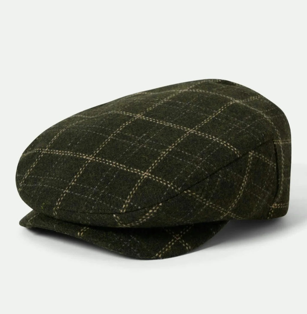 COPPOLA BRIXTON BARREL SNAP CAP VERDE/BEIGE