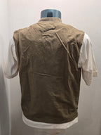 GILET SEADOG WALL VEST ZIP FODERATO RIPSTOP COLOR KAKY
