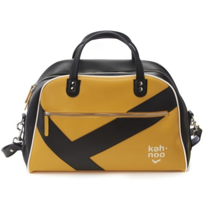 BORSA KEH-NOO KB 9787 GIALLA E NERA
