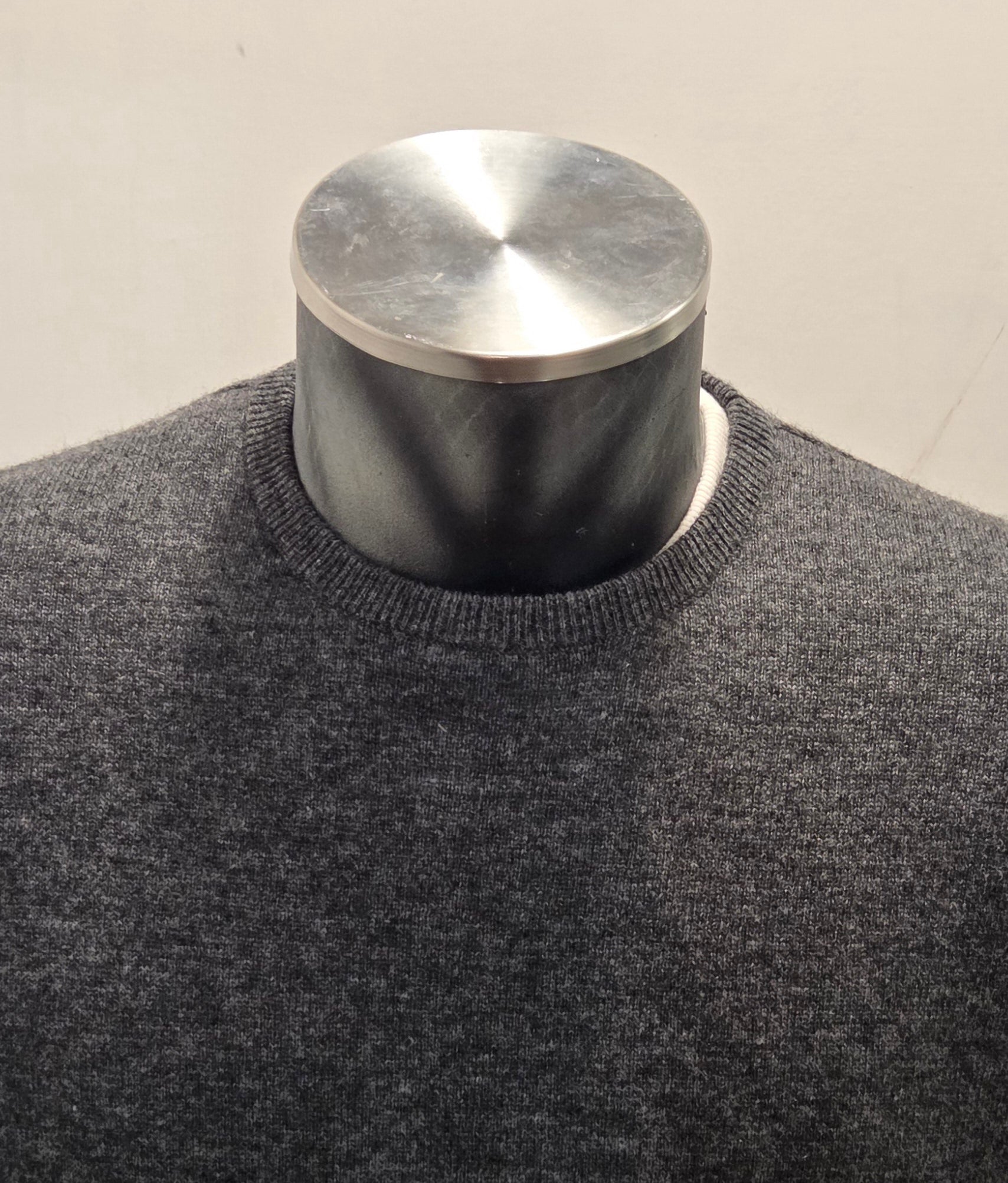 MAGLIA GIROCOLLO BRAMANTE LANA E CASHMERE