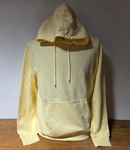FELPA COLORFUL STANDARD Classic Organic Hood Colore Soft Yellow