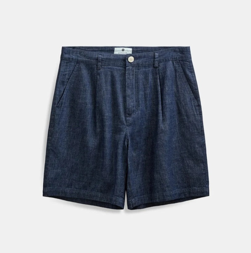 ANERKJENDT BERMUDA IN CHAMBRAY 100% COTONE ALGODON