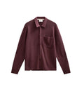 AKSVEND NEEDLE RIB CARDIGAN ANERKJENDT COLOR VINEYARD WINE