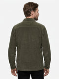 CAMICIA IN VELLUTO IN THE BOX COLOR MILITARE