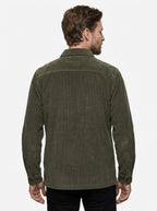 CAMICIA IN VELLUTO IN THE BOX COLOR MILITARE