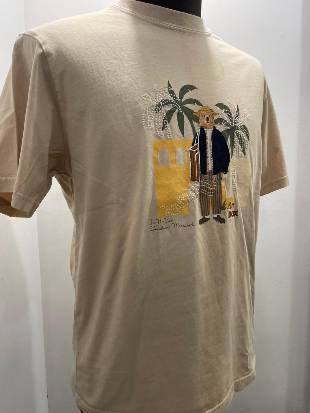 T SHIRT MR. BOX MAROCCO BEIGE SS250001