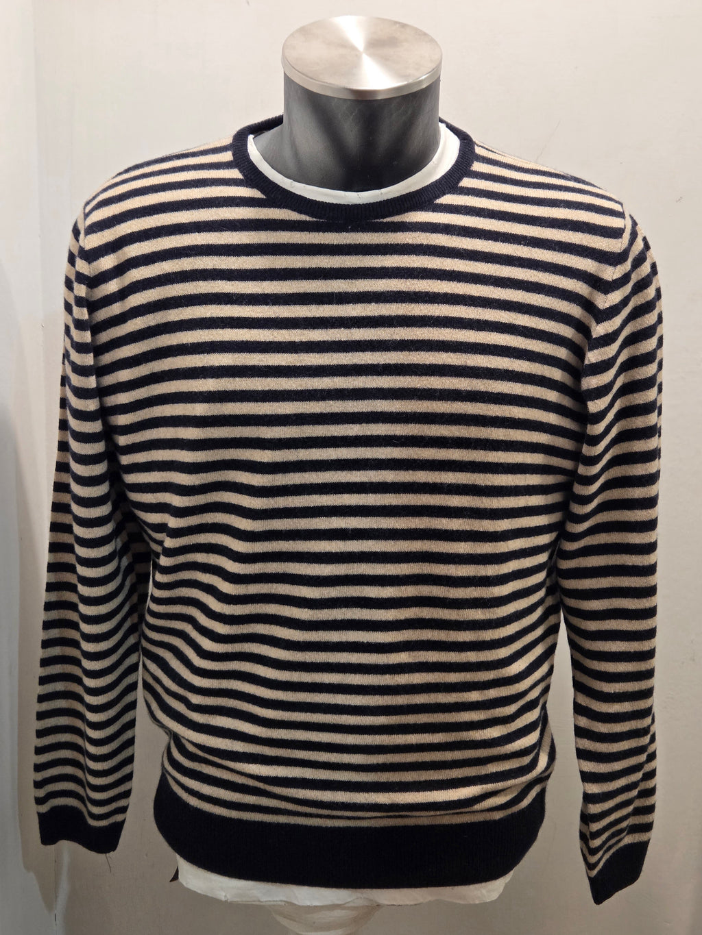 MAGLIA STRIPES IN THE BOX PANNA MULTICOLOR