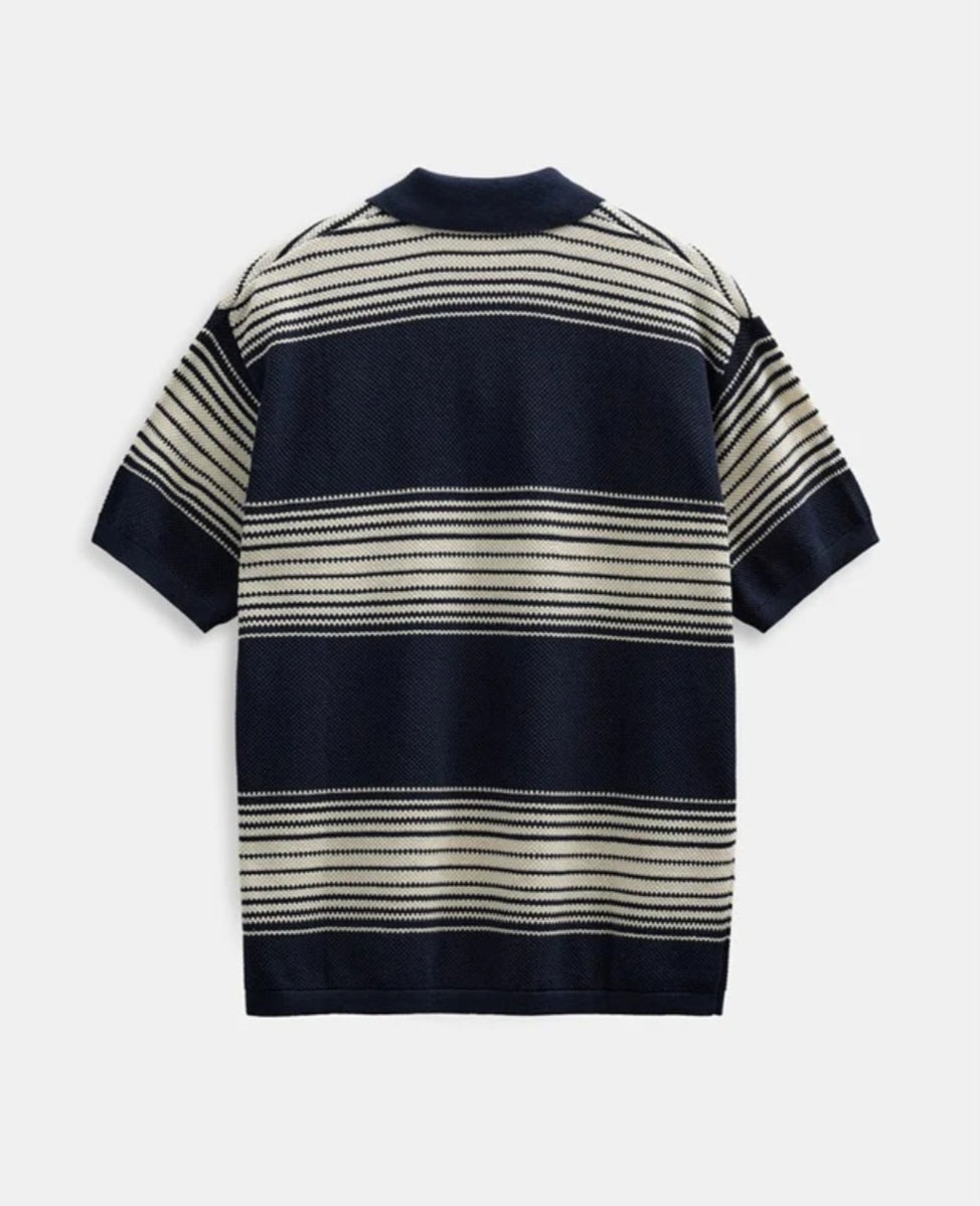 POLO A RIGHE ANERKJENDT AKSEB STRIPE COLOR BLU