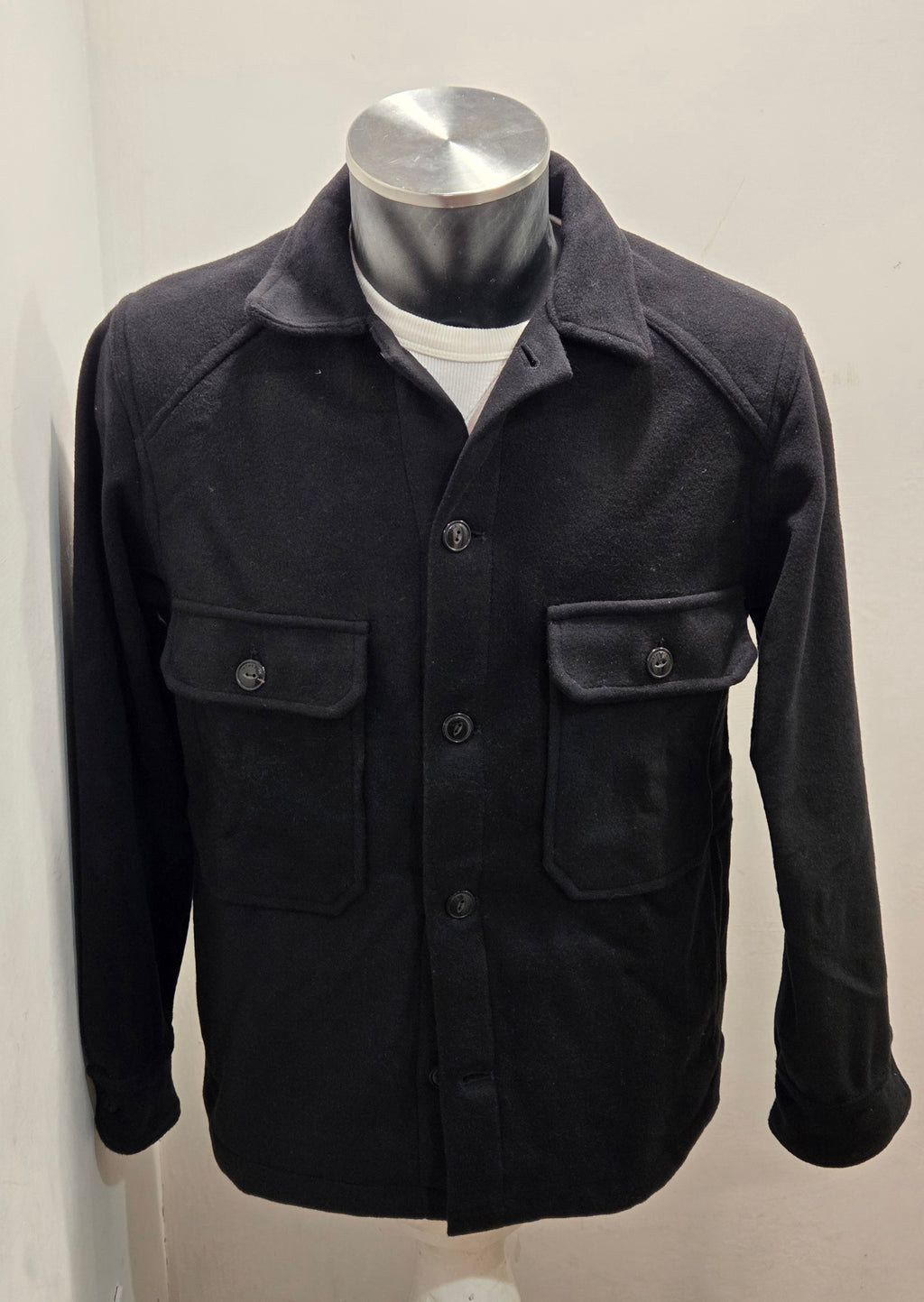 CAMICIA PANNO TINTA UNITA IN THE BOX COLOR BLU