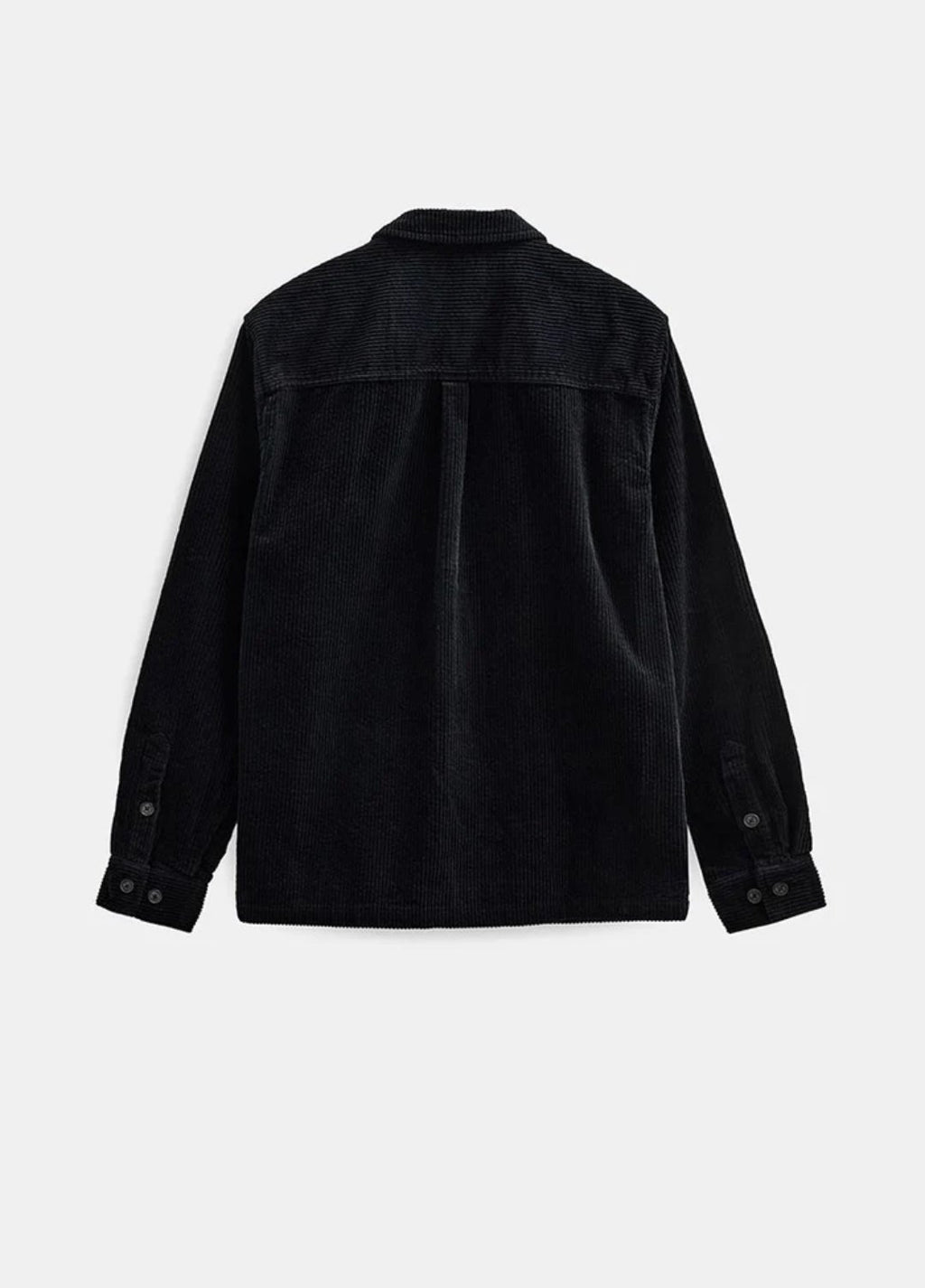 OVERSHIRT IN VELLUTO ANERKJENDT COLOR NERO