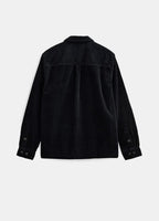 OVERSHIRT IN VELLUTO ANERKJENDT COLOR NERO