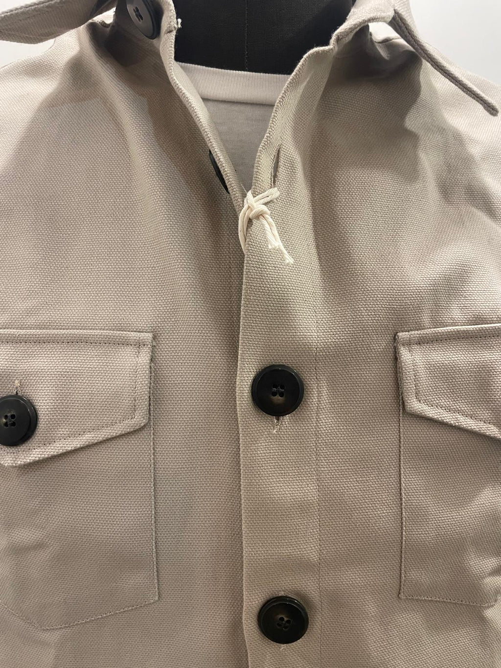 GIACCA CAMICIA GMF COLOR BEIGE CHIARO SG374