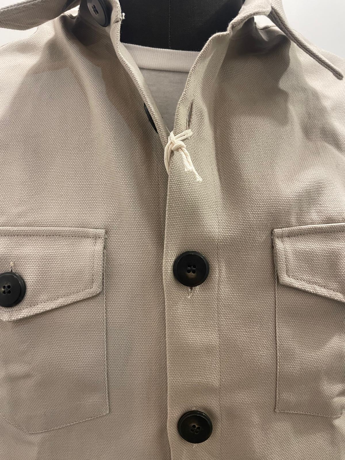 GIACCA CAMICIA GMF COLOR BEIGE CHIARO SG374