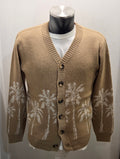 CARDIGAN VERSITY WOOL MALIBU SAND CREAM
