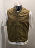 GILET SEADOG HENRY ZIP CANVAS COLOR KAKY