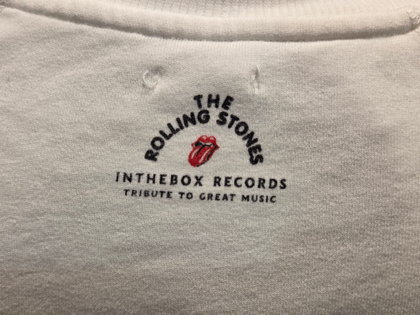 FELPA IN THE BOX GIROCOLLO ROLLING STONES CLASSIC LOGO