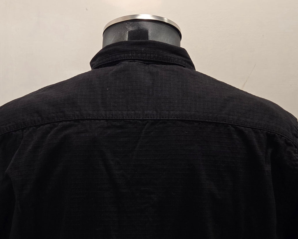 Pont Denim Overshirt Denim Color Nero