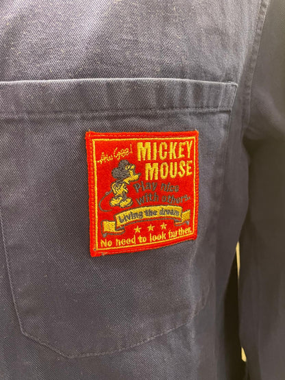 GIACCA WORK IN THE BOX PATCH DISNEY COLOR BLU DENIM