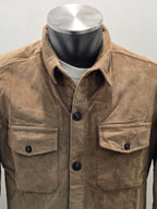 CAMICIA VELLUTO IN THE BOX COLOR CAMMELLO