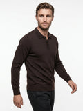 BRAMANTE MAGLIA POLO REGULAR FIT COLOR MARRONE