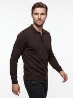 BRAMANTE MAGLIA POLO REGULAR FIT COLOR MARRONE