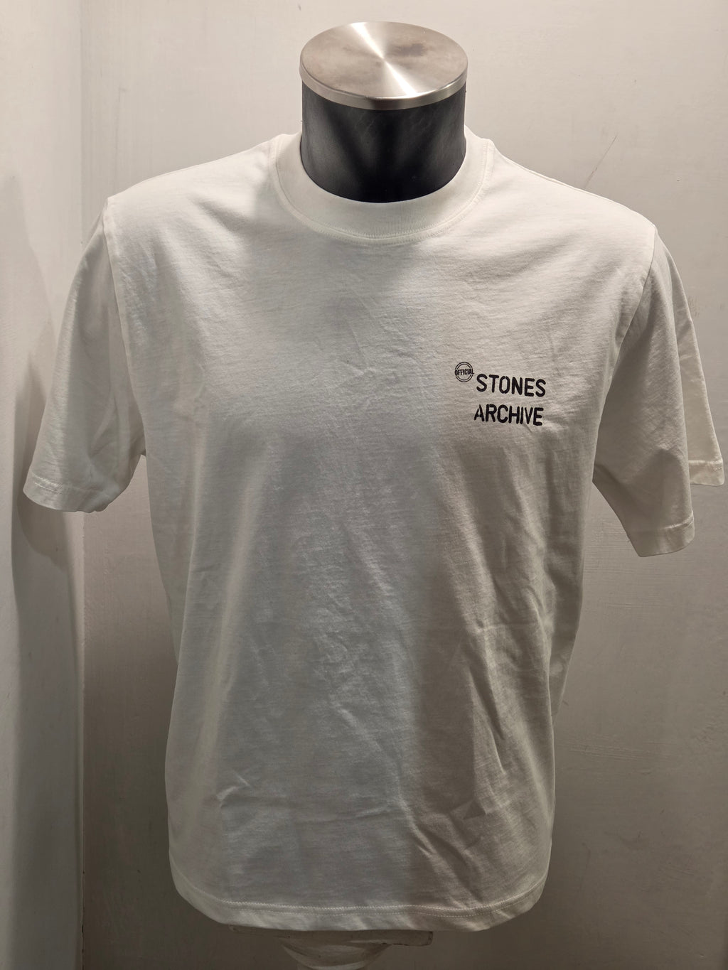 T-SHIRT IN THE BOX THE ROLLING STONES SIGNATURE COLOR BIANCO
