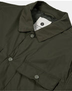PADDED JACKET NYLON ANERKJENDT VERDE MILITARE