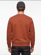 FELPA GIROCOLLO BOWERY NYC MODELLO YORK COLOR BRICK