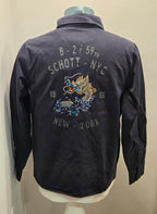 SCHOTT OVERSHIRT NYC COLOR BLU NAVY