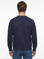 FELPA GIROCOLLO MR. BOX NEW YORK UNIVERSITY COLOR BLU
