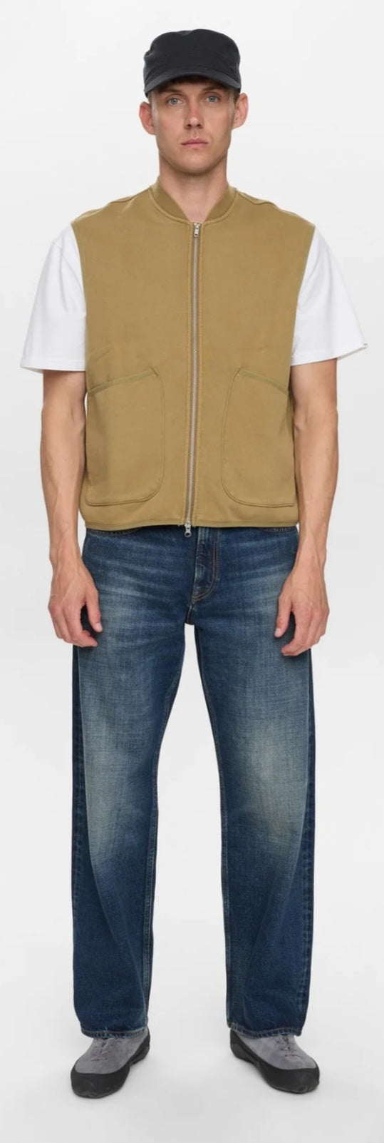 AKROBIN SWEAT GILET ANERKJENDT COLOR ERMINE