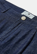 ANERKJENDT BERMUDA IN CHAMBRAY 100% COTONE ALGODON
