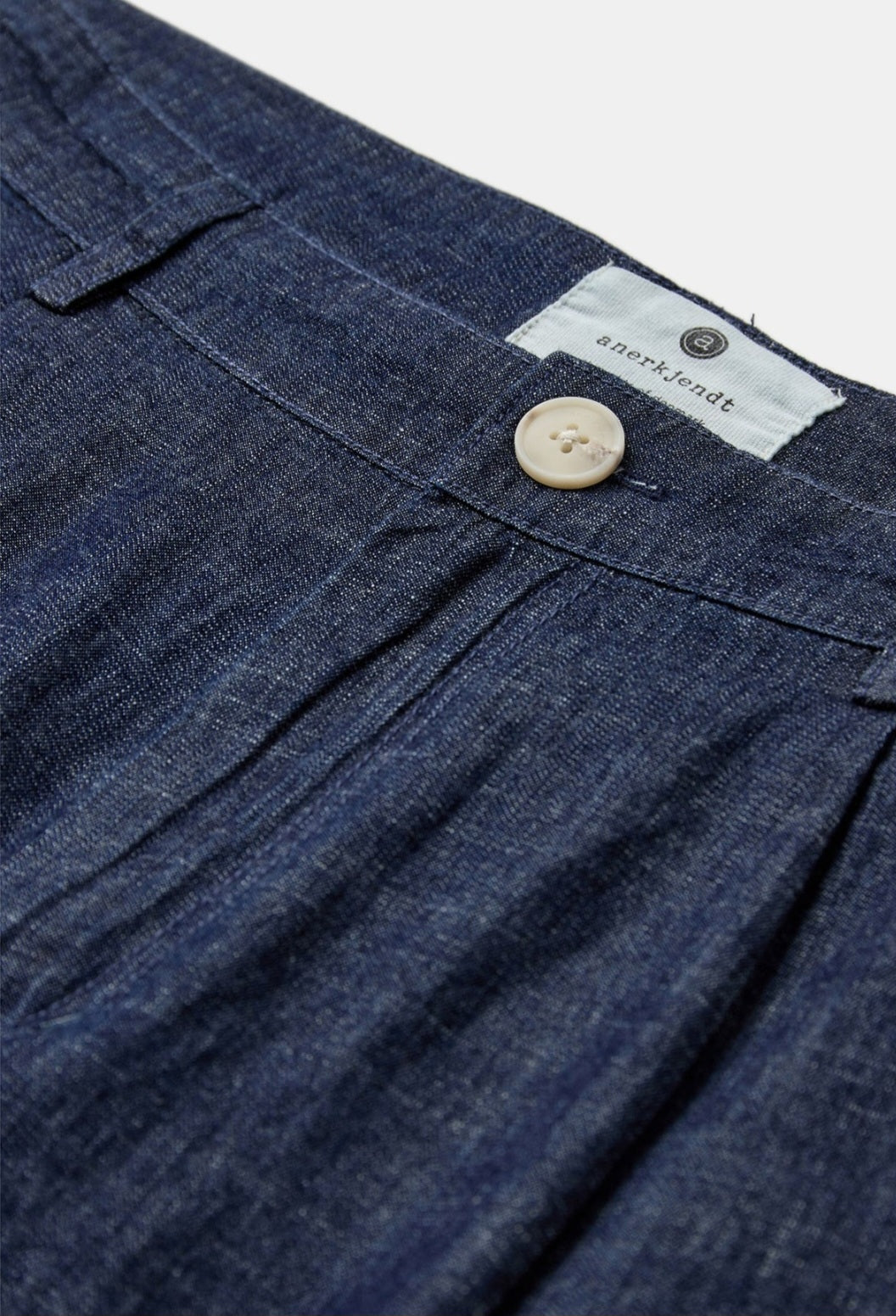 ANERKJENDT BERMUDA IN CHAMBRAY 100% COTONE ALGODON