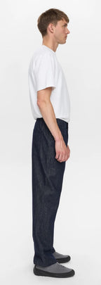 AKJAKOB DENIM FATIQUE JEANS ANERKJENDT COLOR DARK BLUE DENIM