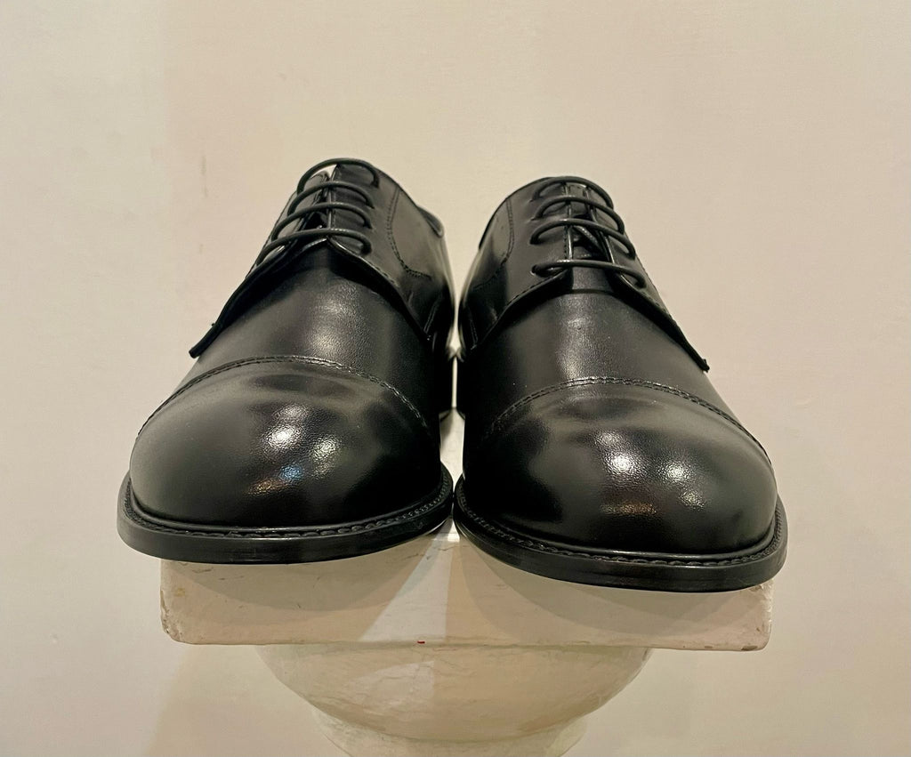 AG TREND DERBY STRINGATA VITELLO COLORE NERO SH 04