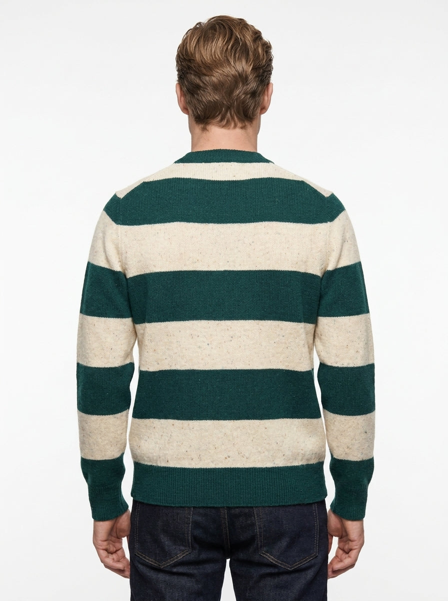 MAGLIA SCOLLO A V MANICA LUNGA MODELLO LAWRENCE GALLIA KNIT PROJECT