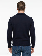 MAGLIA POLO RECYCLE TINTA UNITA IN THE BOX COLOR BLUE NAVY