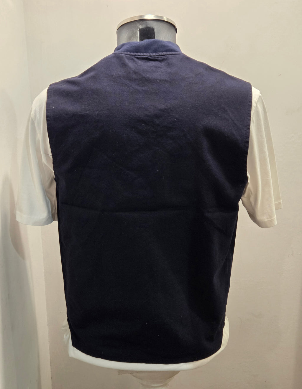 GILET SEADOG ZIP CANVAS COLOR BLU