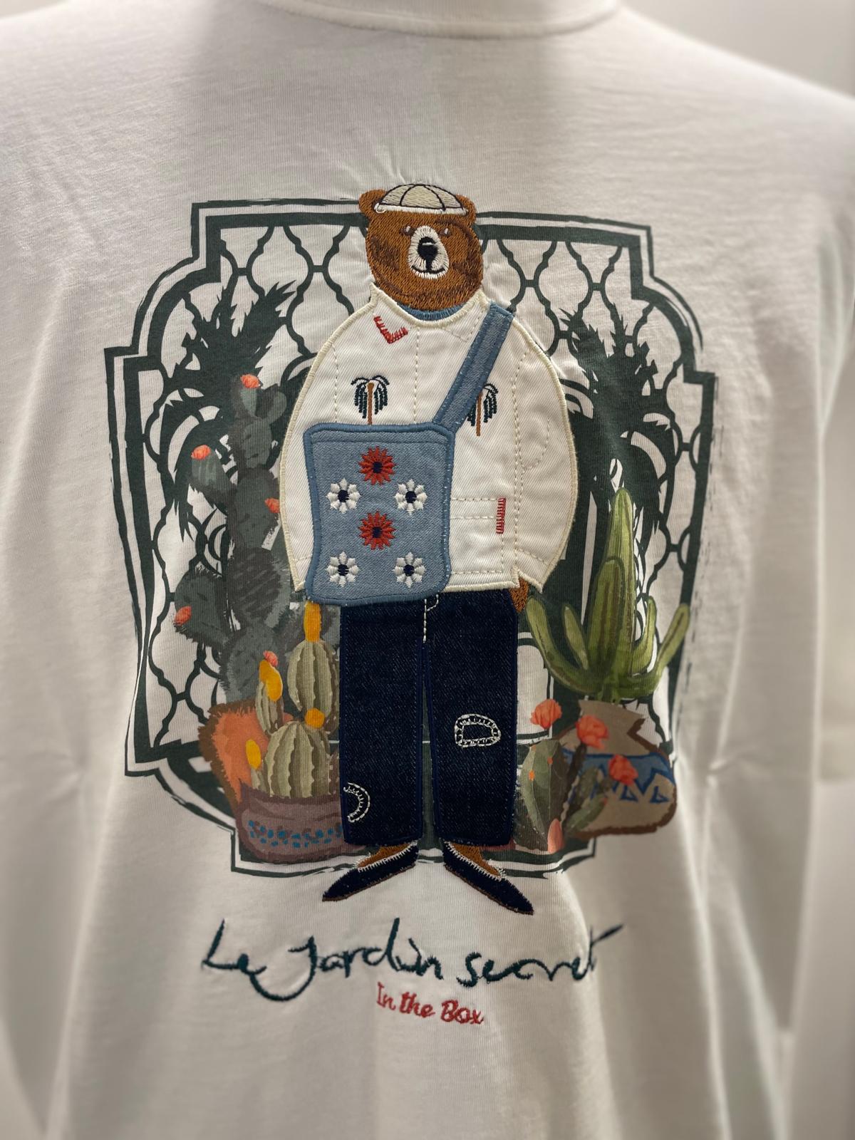 T SHIRT MR. BOX JARDIN SECRET PANNA SS250003