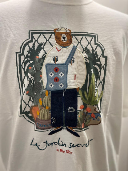 T SHIRT MR. BOX JARDIN SECRET PANNA SS250003
