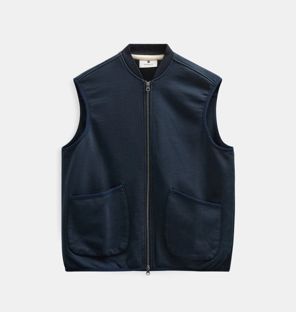 AKROBIN SWEAT GILET ANERKJENDT COLOR SKY CAPTAIN