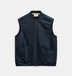 AKROBIN SWEAT GILET ANERKJENDT COLOR SKY CAPTAIN