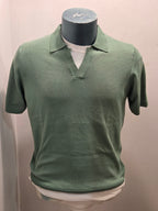 BRAMANTE POLO FILO COTONE MANICA CORTA COLOR VERDE